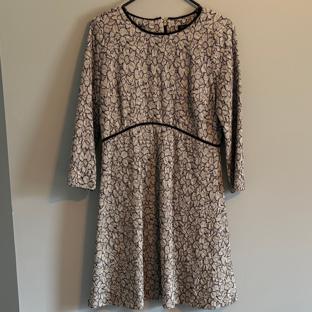 Tommy Hilfiger Black and White Floral Dress